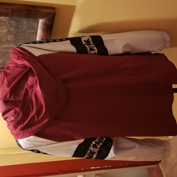 Victoria's secret pink burgundy glitter jacket size XS/S - Picture 8 of 10